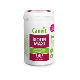 CANVIT Dog Biotin Maxi 500g suplement na skórę i sierść psów ras dużych
