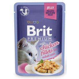 BRIT Premium Cat  Fillets in Jelly kurczak 24x85g