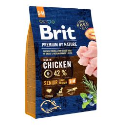 BRIT Premium By Nature Senior Small Medium S+M Chicken 3 kg