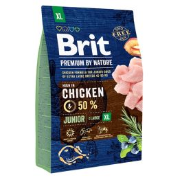 BRIT Premium By Nature Junior Extra Large XL Chicken 3 kg