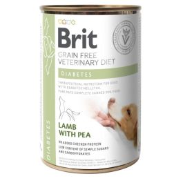 BRIT Veterinary Diet Diabetes Lamb&Pea karma na cukrzycę dla psa 400g