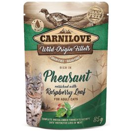 CARNILOVE Pheasant & Raspberry leaves 24 x 85 g bażant i liście maliny