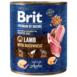 BRIT Premium by Nature 800 g jagnięcina i gryka naturalna karma dla psa
