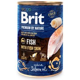 BRIT Premium by Nature Fish&Fish Skin 400 g ryba i rybie skóry naturalna karma dla psów