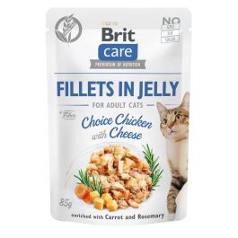 BRIT Care Fillets in Jelly Choice Chicken&Cheese 24 x 85 g Kurczak i ser