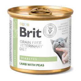 BRIT Veterinary Diet Diabetes Lamb&Pea na cukrzycę dla kota 200 g