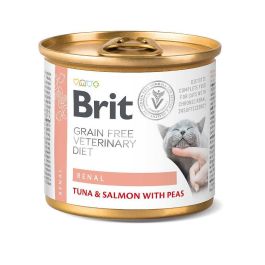 BRIT Veterinary Diet Renal Tuna&Salmon&Pea dla kota na nerki 200 g