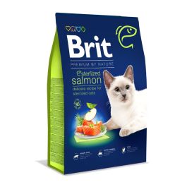 BRIT Cat Premium by Nature Sterilised salmon 8 kg