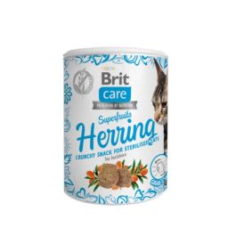 BRIT Care Cat Snack Superfruits herring dla kotów kastrowanych 100 g