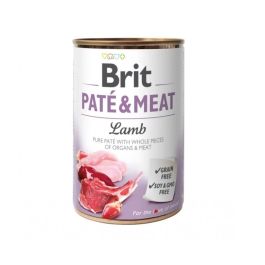BRIT Pate&Meat lamb 400 g pasztet z jagnięciną dla psów