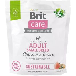 BRIT Care Sustainable Adult Small Breed z kurczakiem i insektami 1 kg