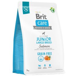 BRIT Care Grain-free Junior Large Breed karma sucha z łososiem 3 kg