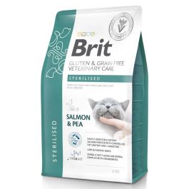 BRIT Grain Free Veterinary Care Cat Sterilised Salmon Pea 2 kg