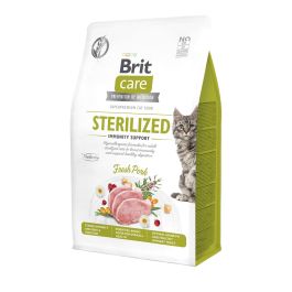 BRIT CARE Grain-Free Sterilized Immunity 0.4 kg hypoalergiczna formuła dla dorosłych sterylizowanych kotów