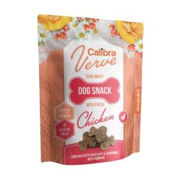 CALIBRA Dog Verve Semi-Moist Snack Fresh Chicken 150 g bezzbożowe przysmaki z kurczakiem