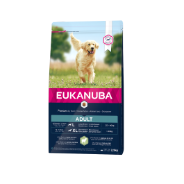 EUKANUBA Adult Large Breeds Lamb & Rice 2.5 kg sucha karma dla psów dorosłych dużych ras, bogata w jagnięcinę i ryż