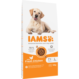 IAMS For Vitality Senior Large Breed Chicken 12 kg