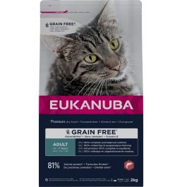EUKANUBA Grain Free Adult Łosoś 2 kg dla kotów dorosłych