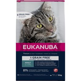 EUKANUBA Grain Free Adult Łosoś 10 kg dla kotów dorosłych