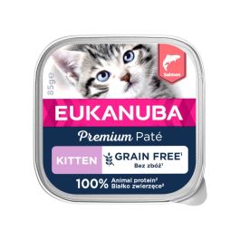 EUKANUBA Grain Free Kitten pasztet dla kociąt Łosoś 16 x 85 g