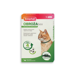 BEAPHAR Obroża ochronna dla kota - przeciw pchłom i kleszczom