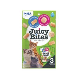 INABA Juicy Bites wilgotne przysmaki domowy bulion i kalmary dla kota 33,9 g