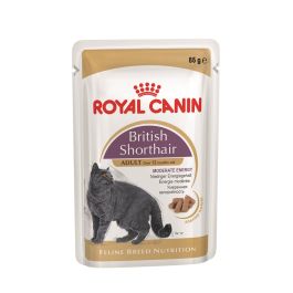 ROYAL CANIN British Shorthair karma mokra w sosie dla kotów dorosłych rasy brytyjski krótkowłosy 12x85 g