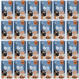 BRIT Premium Cat Fillets in Gravy mokra karma z indykiem dla kotów 24x85 g