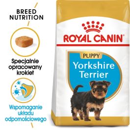 ROYAL CANIN Yorkshire terrier puppy junior 1.5 kg sucha karma dla szczeniąt do 10 miesiąca, rasy Yorkshire terrier