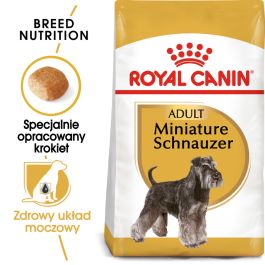 ROYAL CANIN Miniature Schnauzer Adult 3 kg karma sucha dla psów dorosłych rasy sznaucer miniaturowy