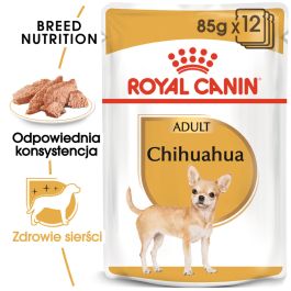 ROYAL CANIN Chihuahua Adult 12x85g karma mokra specjalnie dla dorosłych psów rasy chihuahua