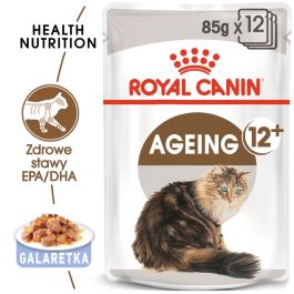 ROYAL CANIN  Ageing +12 12x85 g karma mokra w galaretce dla kotów dojrzałych
