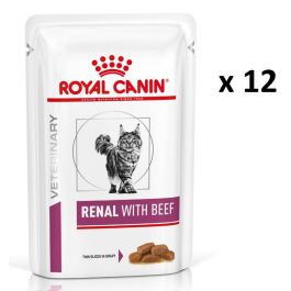 ROYAL CANIN Renal Feline wołowina 12 x 85 g karma mokra dla kotów z przewlekłą niewydolnością nerek