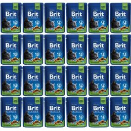 BRIT PREMIUM Pouch Liver Sterilized 24x100g z wątrobą dla kotów sterylizowanych