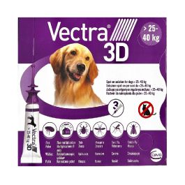  Vectra 3D preparat przeciwkleszczowy dla psów 25-40 kg 4,7 ml x 3 tuby