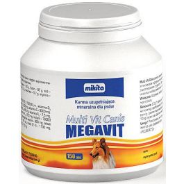 Mikita Preparat uzupełniający MEGAVIT Multi Vit Canis dla psa op. 150 tabletek