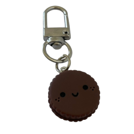 Brelok ciasteczko 3D słodki uśmiech do kluczy