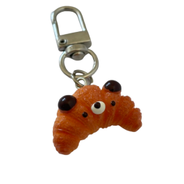 Brelok rogalik 3D smakowity dodatek w mini formie