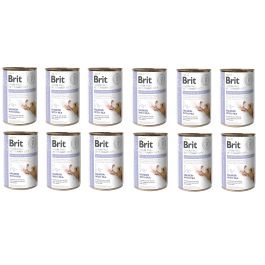 BRIT Veterinary Diet Gastrointestinal Salmon&Pea karma na wrażliwy układ pokarmowy dla psa 12x400 g