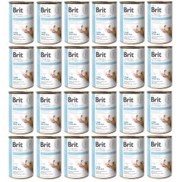 BRIT Veterinary Diet Obesity Lamb&Pea karma na otyłość dla psa 24x400 g