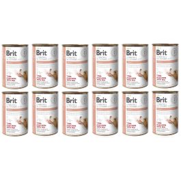 BRIT Veterinary Diet Renal Tuna&Salmon&Pea karma na nerki dla psa 12x400 g