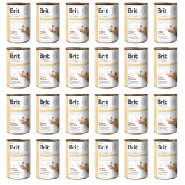 BRIT Veterinary Diet Hepatic Turkey&Pea karma na schorzenia wątroby dla psa 24x400 g