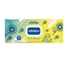 Chusteczki dezynfekujące dla psów i kotów 80 szt. rumianek