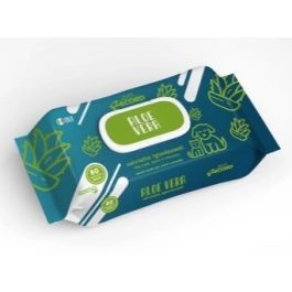 Chusteczki dezynfekujące dla psów i kotów 80 szt. aloes