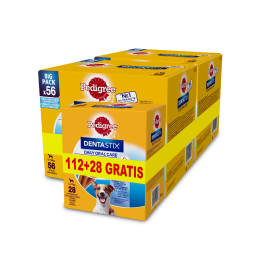PEDIGREE DentaStix (małe rasy) przysmak dentystyczny dla psów 112 + 28 szt.