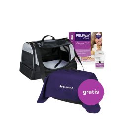 TRIXIE Torba transportowa dla psa lub kota Holly + FELIWAY Classic Dyfuzor z wkładem + kocyk GRATIS