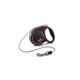 FLEXI Black Design XS Cord 3m pink smycz automatyczna