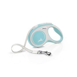FLEXI New Comfort S Tape 5 m light blue smycz automatyczna