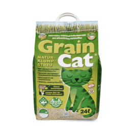GRAIN CAT 24 l naturalny zbożowy żwirek zbrylający