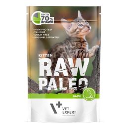 VET EXPERT RAW PALEO Kitten game 100 g mokra karma dla kociąt dziczyzna